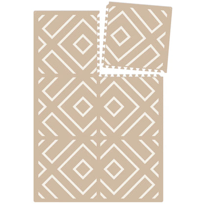 Puzzle Mat Modern Blocks - Desert Sand