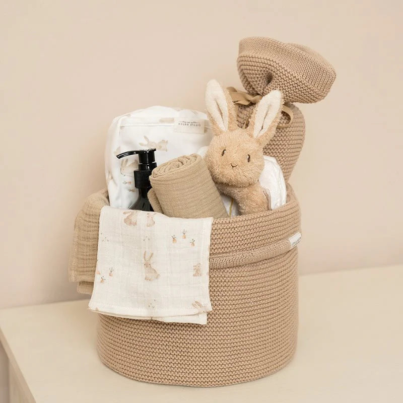 Muslin Swaddle Baby Bunny / Beige 70 x70 cm