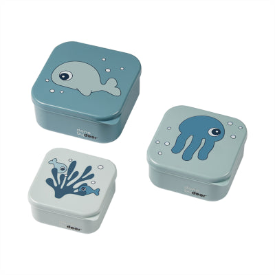 Snack Box Sea friends - Blue