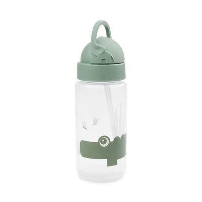 Beker met rietje Croco - Green