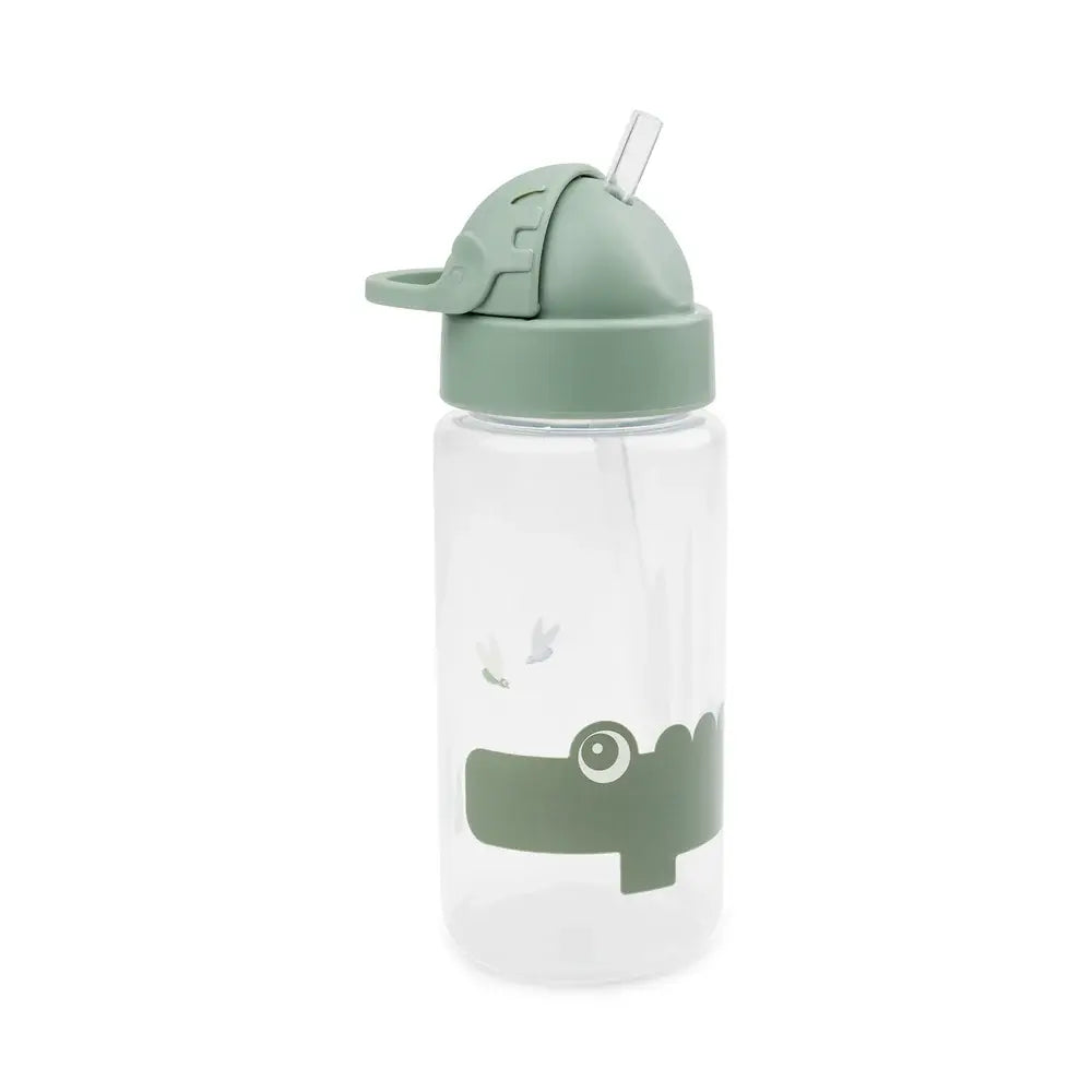Beker met rietje Croco - Green