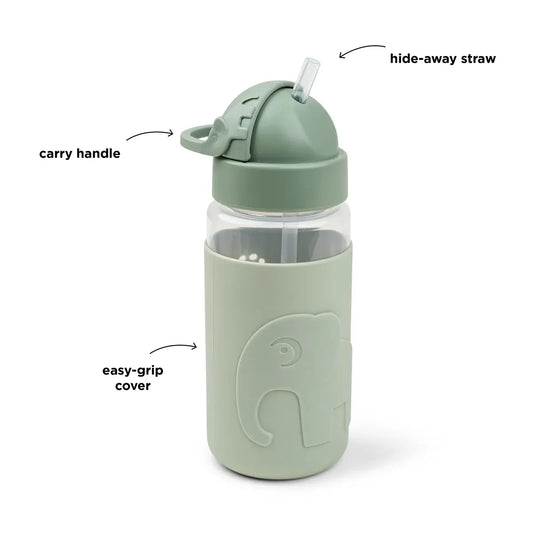 Beker met rietje Elphee - Green