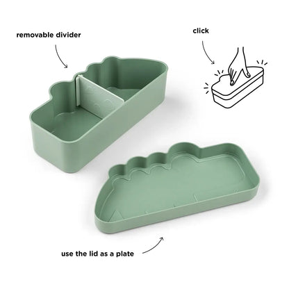 Lunch box Croco - Green