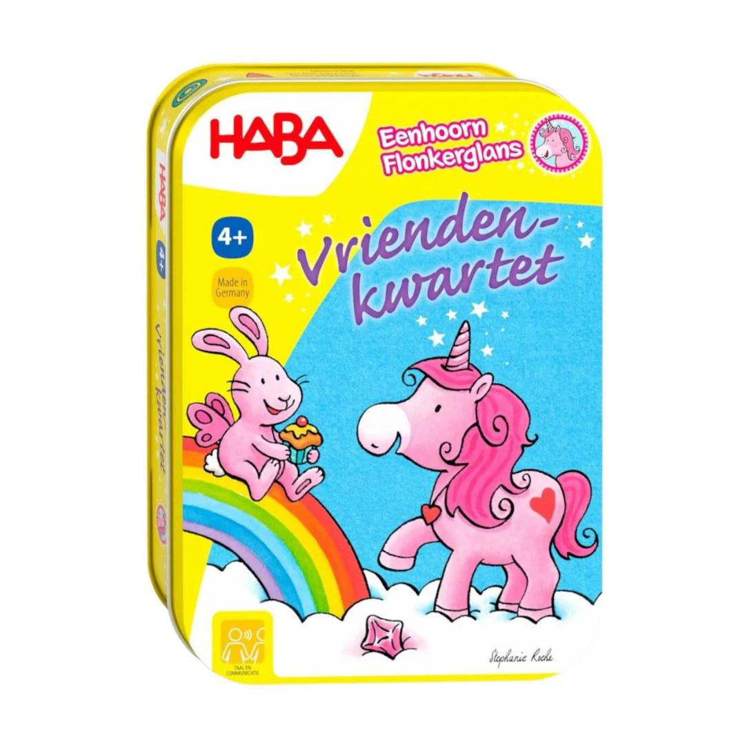 Mini Spel - Eenhoorn Flonkerglans - Vriendenkwartet