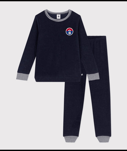 Pyjama Blauw Spons