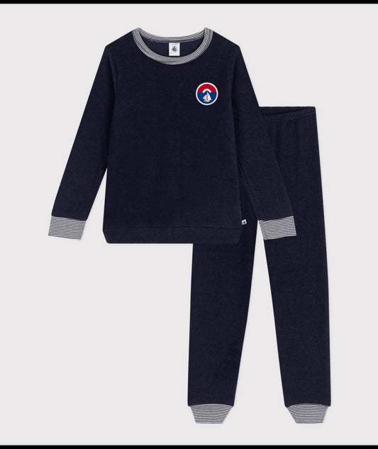 Pyjama Blauw Spons