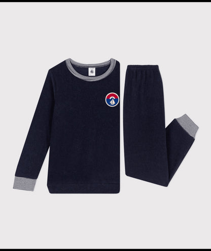 Pyjama Blauw Spons