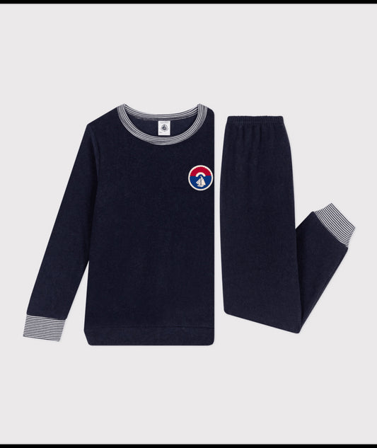Pyjama Blauw Spons