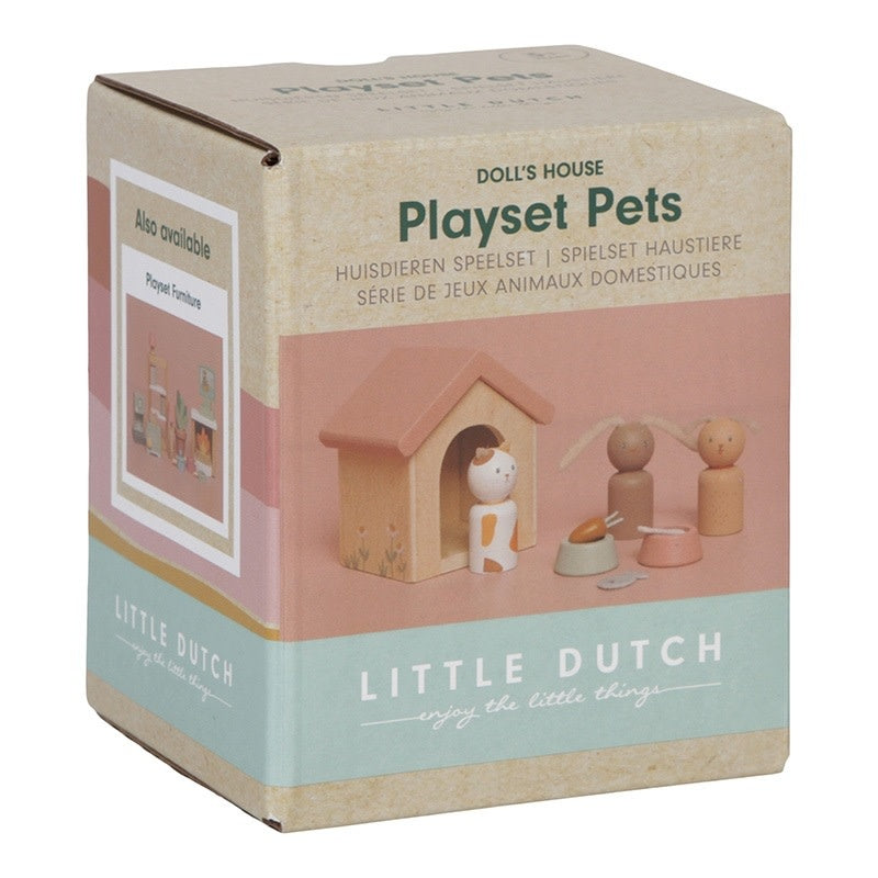 Aanvulset Poppenhuis huisdieren