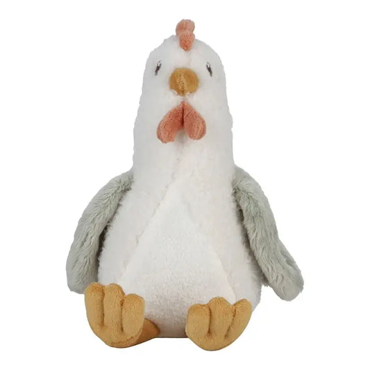 Knuffel kip 17cm Little Farm