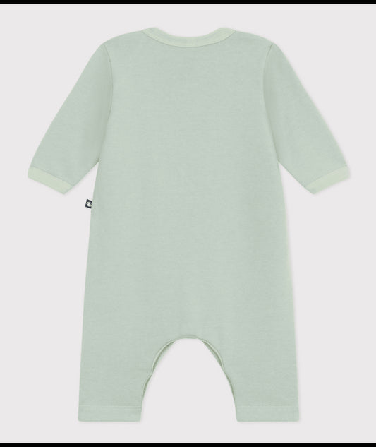 Onesie Green 3 hearts