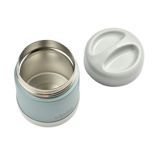 RVS thermo-portie 300ml (light mist/eucalyptus groen)