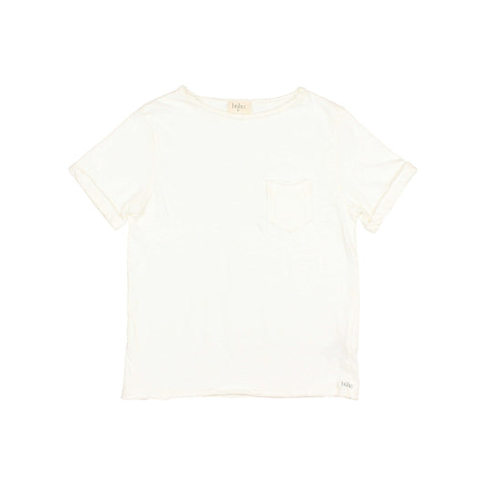 Pocket Linen T-Shirt - White