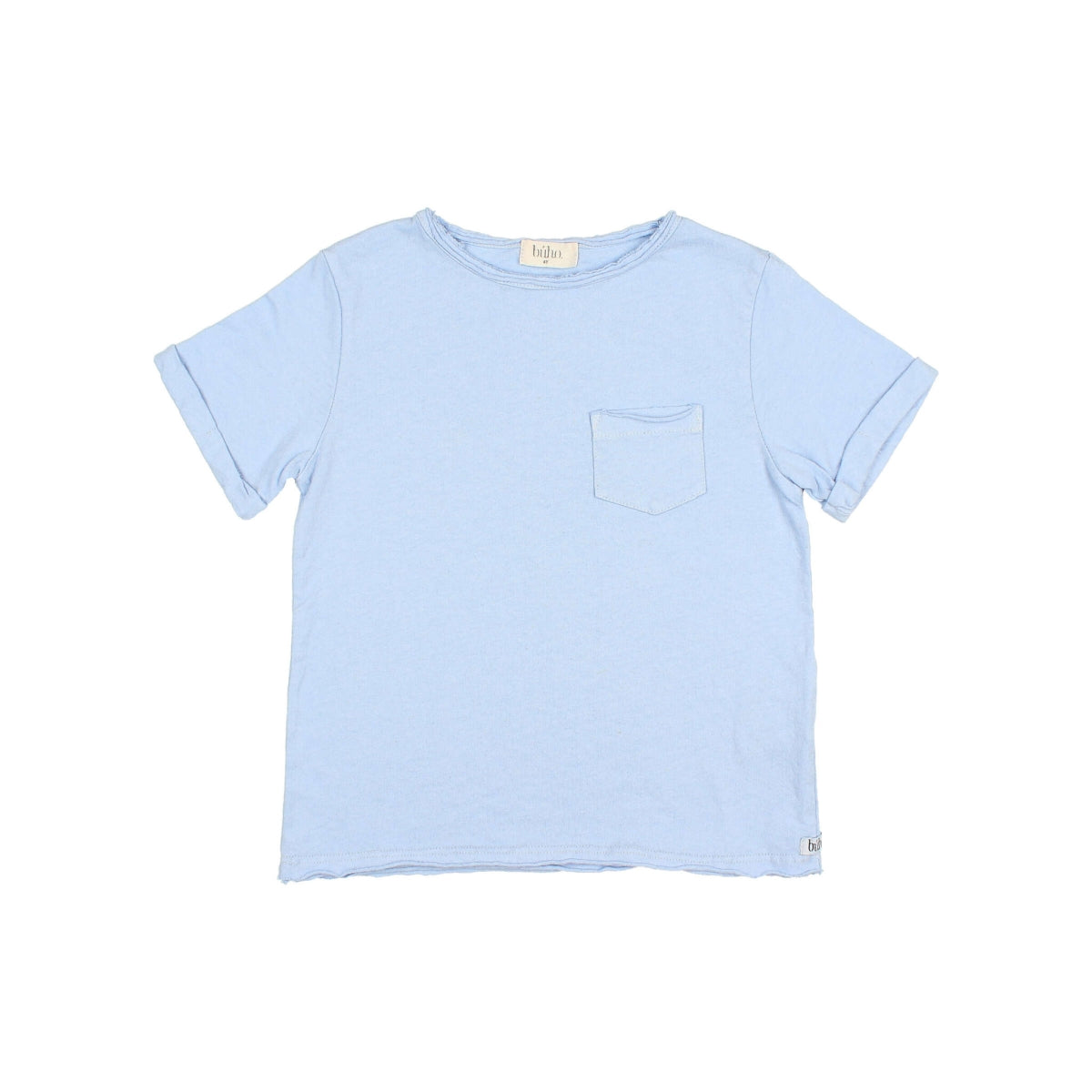 Pocket Linen T-Shirt - Placid Blue