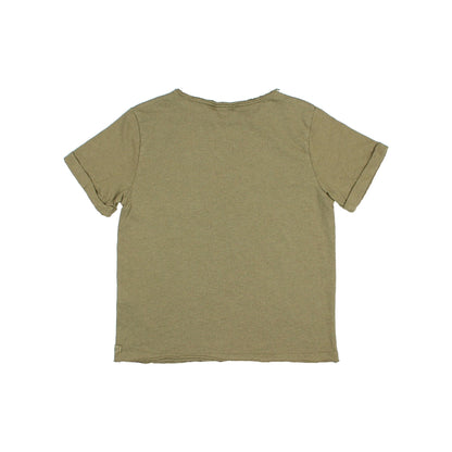 Pocket Linen T-Shirt - Kaki