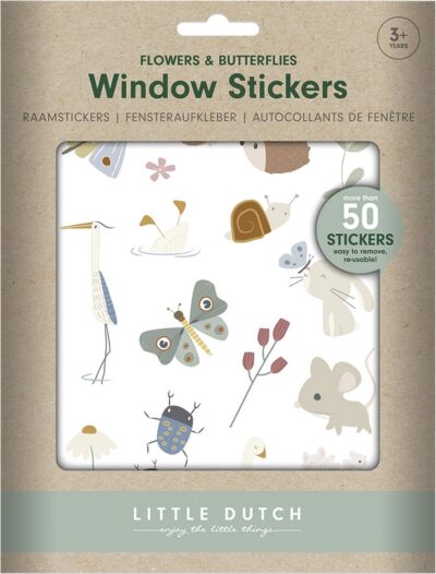 Windowstickers Flowers & Butterflies