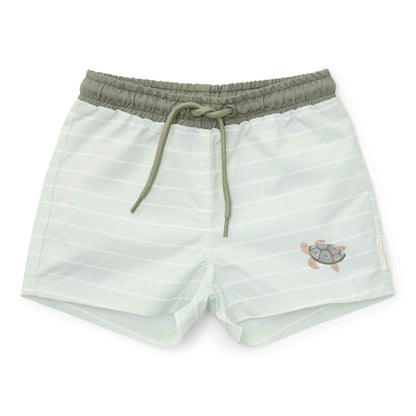 Swimshort - Green stripe