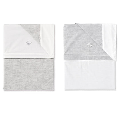duvet cover for bed VERSA MOONLIGHT GREY