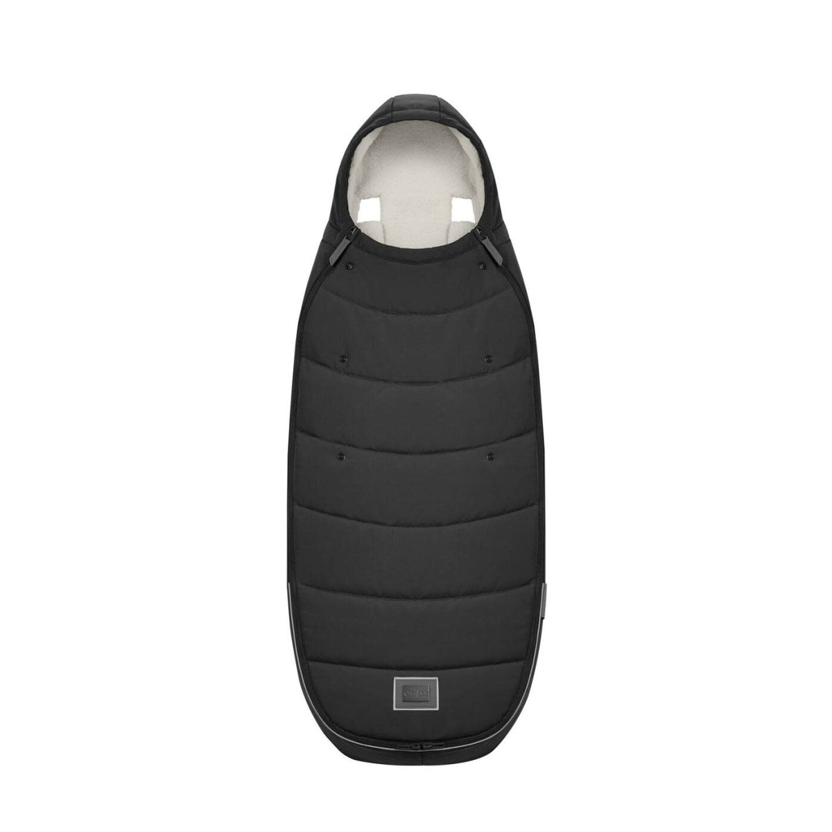 Voetenzak Platinum Black