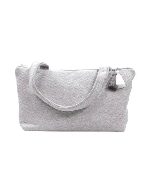 Verzorgingstas - Chevron Light Grey Melange