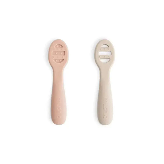 First Feeding Baby Spoon - Shifting Sand/Blush