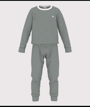 Gestreepte sponsen pyjama