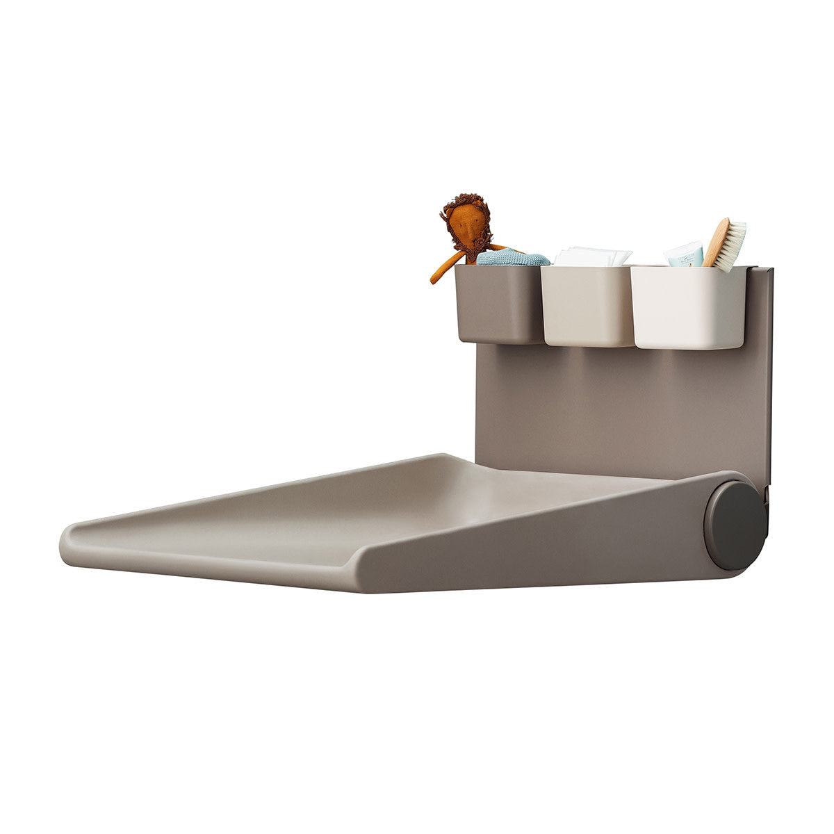 Wally Wall mount changing table - Cappuccino