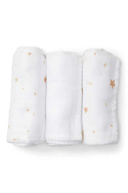Hydrofiele doeken - Moons & Stars(3-pack)