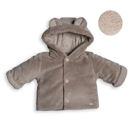 London Fur Coat Teddy Ears - Beige