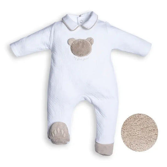 Rompersuit My First Friend - White/Beige