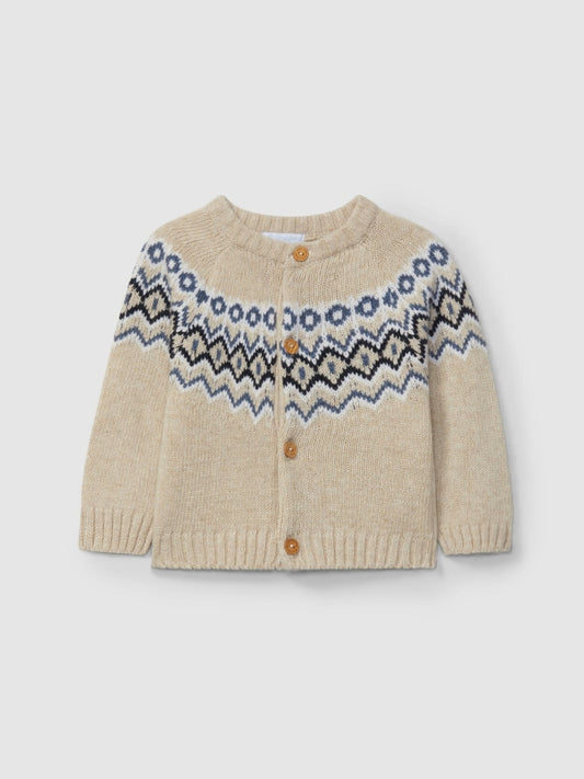 Knitted Jacquard Jacket