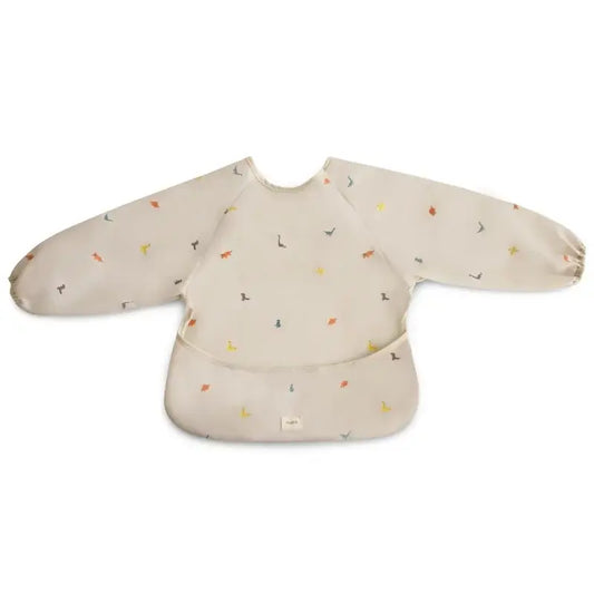 Long Sleeve Bib - Dino