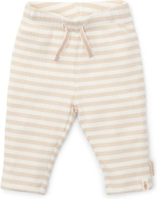 Broekje Stripe Sand/White