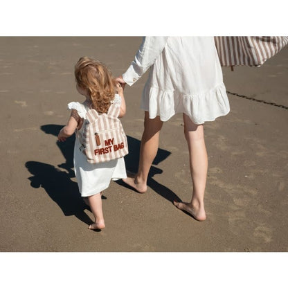 My First Bag Kinderrugzak - Stripes Terracotta