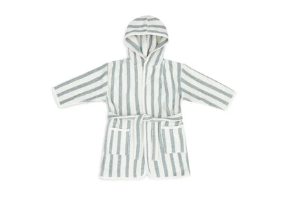 Badponcho Stripe Terry Sea Green