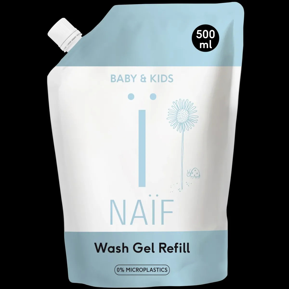 Reinigende Wasgel voor Baby & Kids refill 500ml