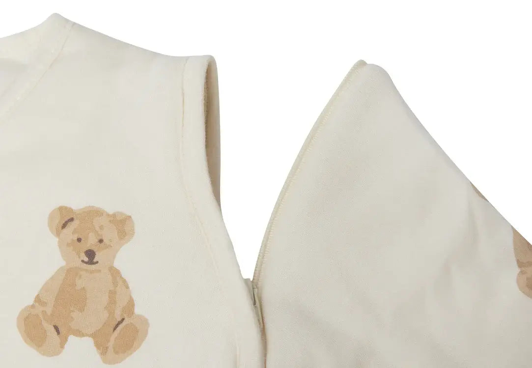 Slaapzak met afritsbare mouw 70cm - Teddy Bear