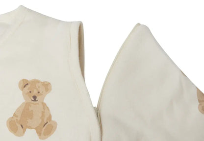 Slaapzak met afritsbare mouw 70cm - Teddy Bear