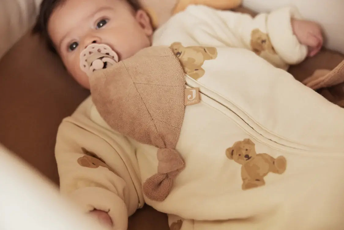 Slaapzak met afritsbare mouw 70cm - Teddy Bear