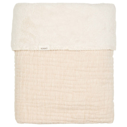 Ledikantdeken teddy Rivoli - Warm White
