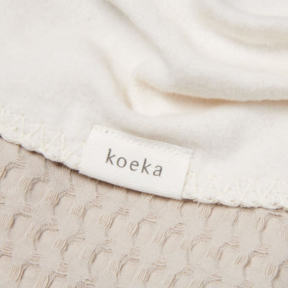 Ledikantdeken Cotton Fleece Amsterdam - sand