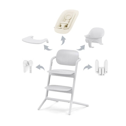 Lemo 4 in 1 Set All White
