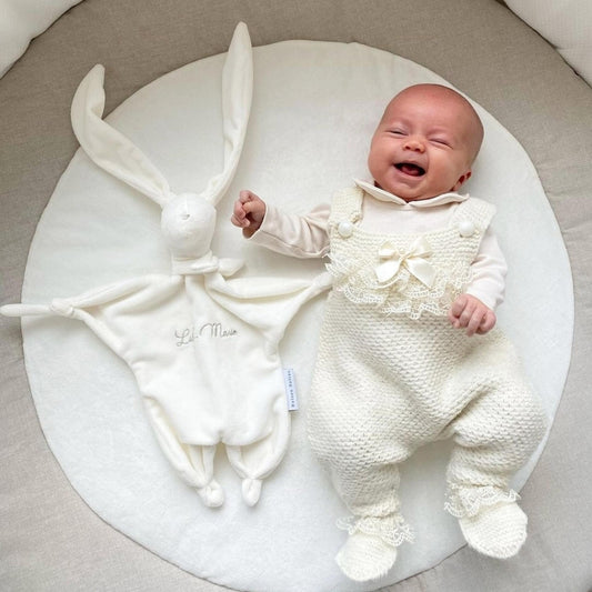 Doudou konijn (geborduurd met naam)