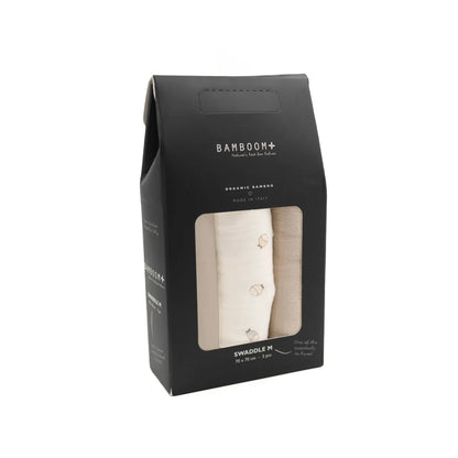 Swaddle Muslin Medium multi-use 70x70cm 3-Pack - FISHES