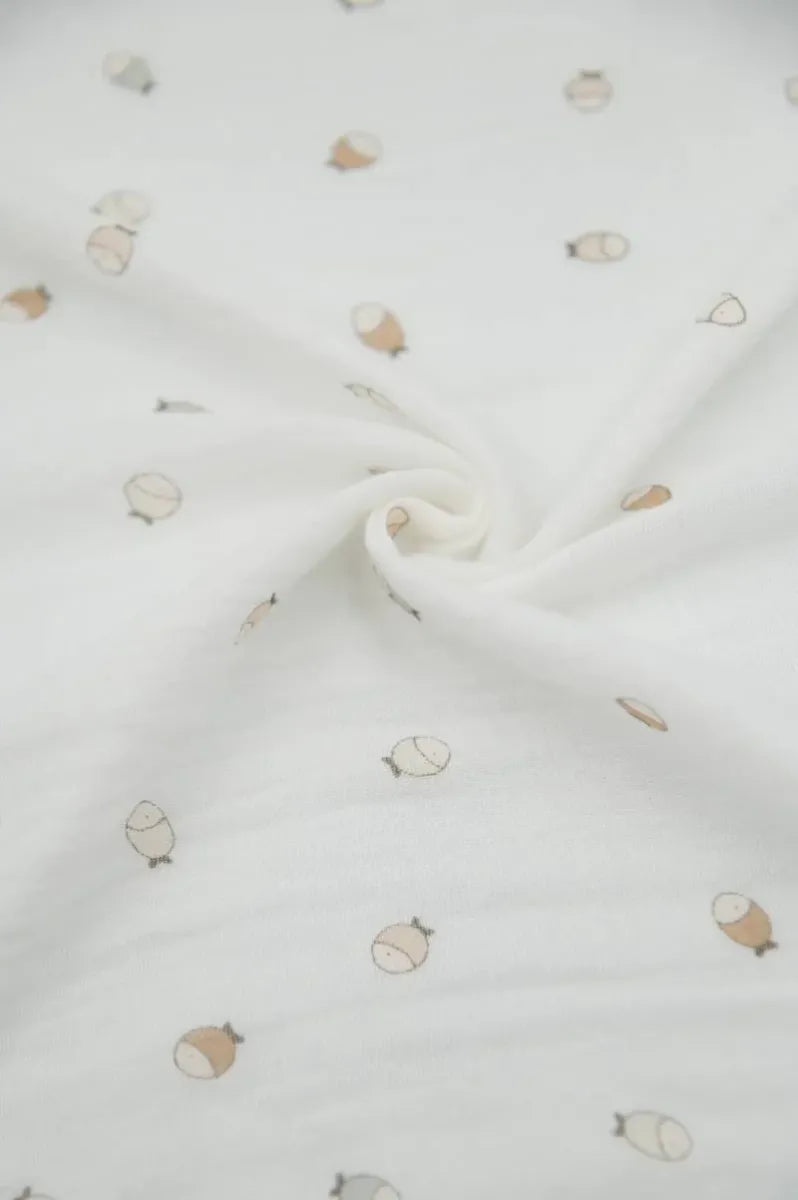 Swaddle Muslin Medium multi-use 70x70cm 3-Pack - FISHES