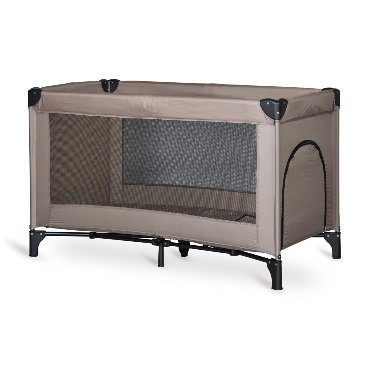 Reisbedje met rits 120x60 CM - Beige
