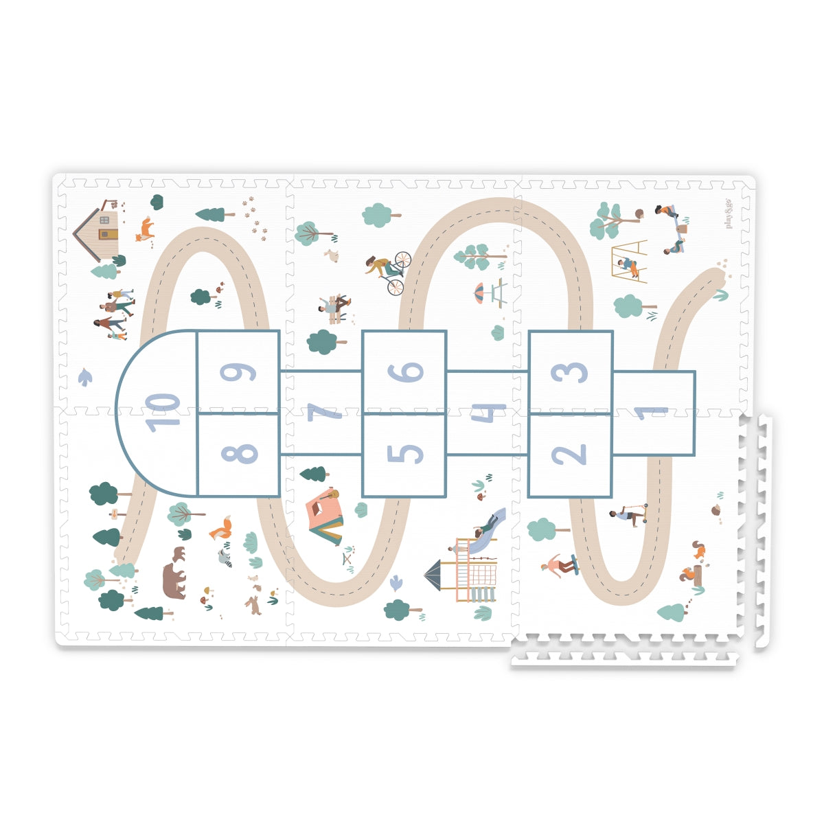 Puzzle Mat Tiloo - Hopscotch