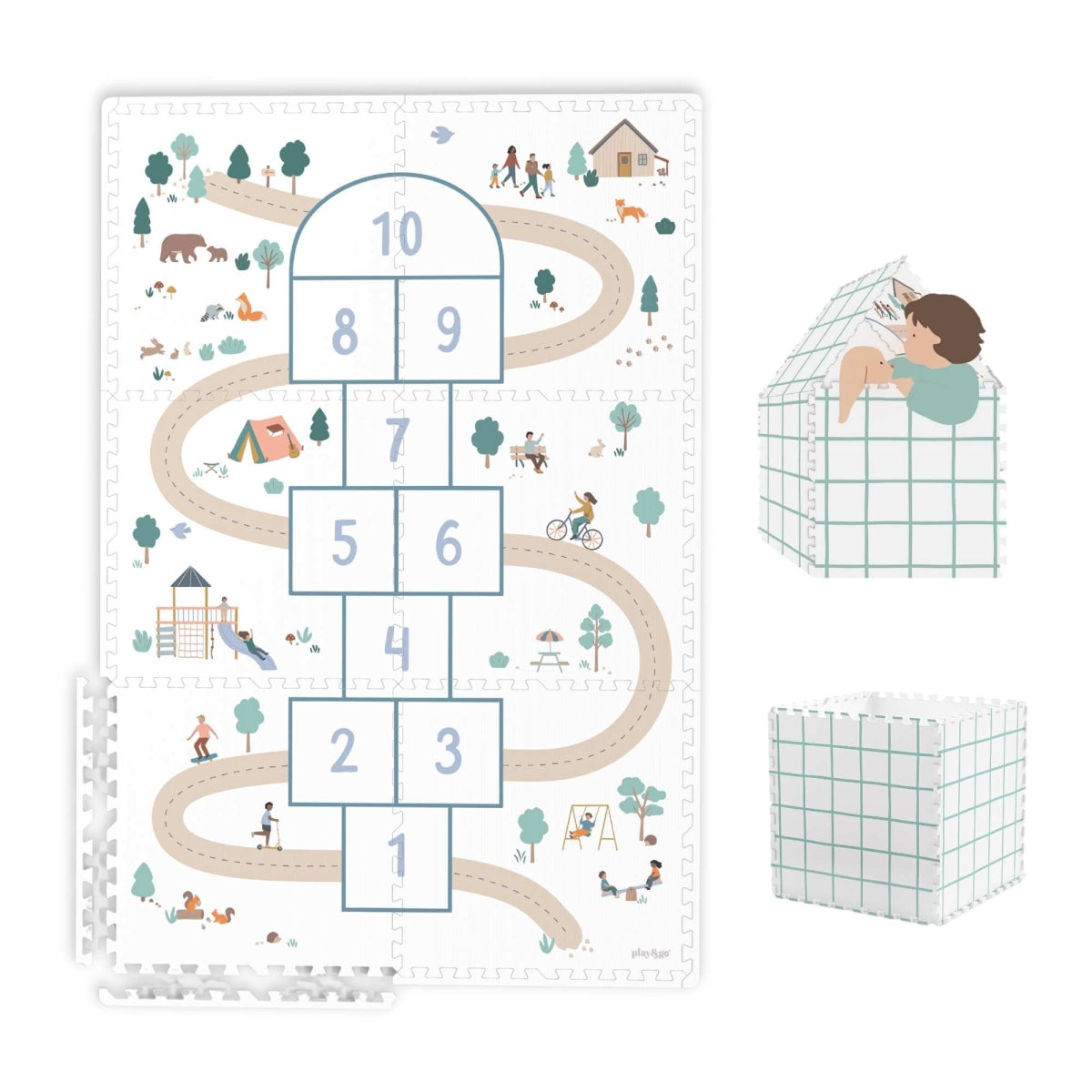 Puzzle Mat Tiloo - Hopscotch