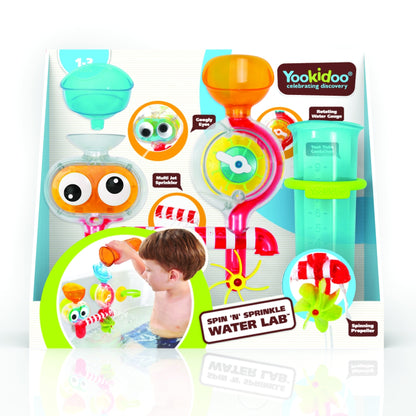 Spin 'n' Sprinkle Water Lab - Transparant