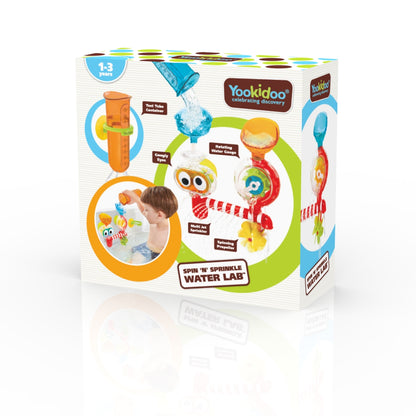 Spin 'n' Sprinkle Water Lab - Transparant